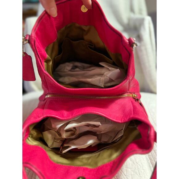 Coach Phoebe Pebbled Leather Shoulder bag - Picture 8 of 14